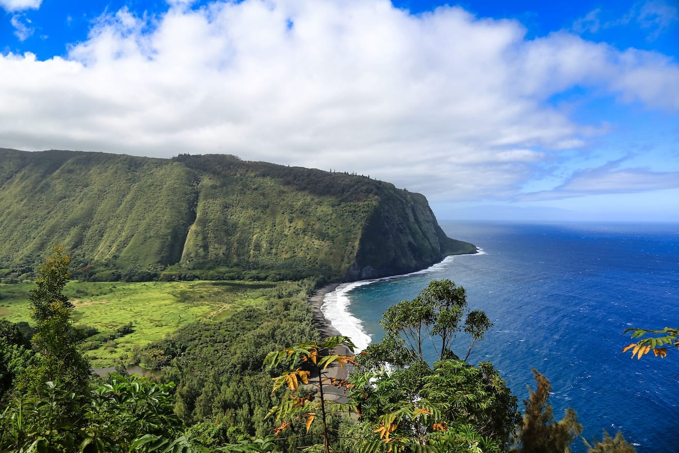 Hawaje po polsku Waipio Valley