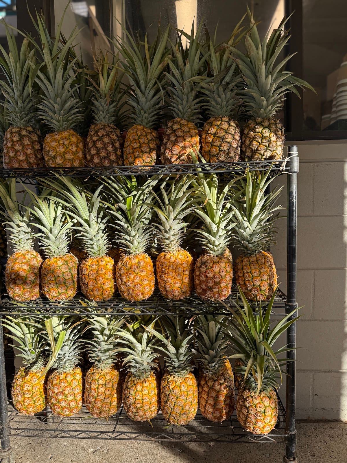 Hawaje po polsku ananasy